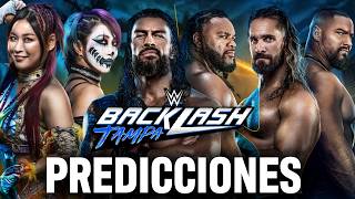 PREDICCIONES WWE BACKLASH 2026