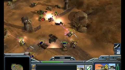 C&C Generals Zero Hour USA Mission 5 (Part 2 of 3)