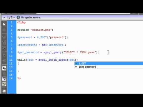 PHP: MD5 Encryption (Part 2)