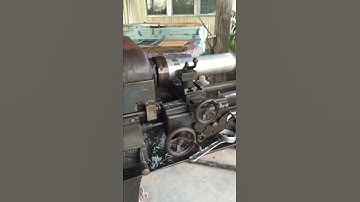 1947 logan lathe first spin