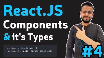 #4 What is Functional component & Class component |  Components in reactjs tutorial in Hindi