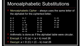 Part 2 Encryption, Decryption 