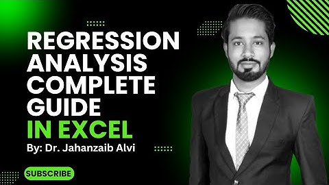 Master Regression, Correlation & Descriptive Statistics in Excel: A Step-by-Step Guide - Part 1