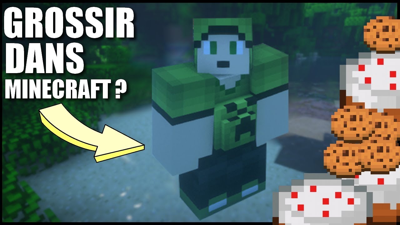 Comment Grossir Dans Minecraft The Fat Mod Youtube