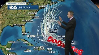 Tracking Lee: Some models bring hurricane into New England, Canada