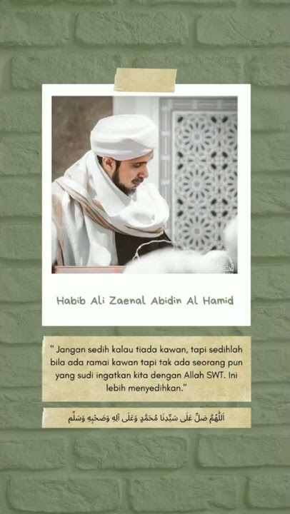 Story Wa || Al_Habib Ali Zaenal Abidin Al Hamid #shorts