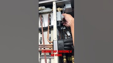 Hoshizaki KM Cuber cleaned and sanitized. #miami #icemachines #restaurant #cleaning