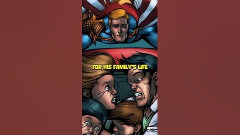 Homelander Kills A Family For NO REASON | The Boys #theboys #comics #shorts