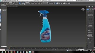 3ds Max Spray Bottle Modeling