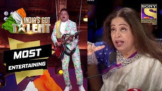 Deepak Kalal Shows His Talent In The Most Amusing Way Indias Got Talent Season 8Most Entertaining