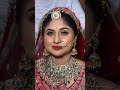 Indian bridal look😍|| bridal makeup tutorial✨ #makeup#bridal#shorts@Official_Artis68#youtubefeed