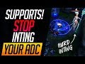 How to Stop INTING Your ADC With This EASY Concept in Season 10!