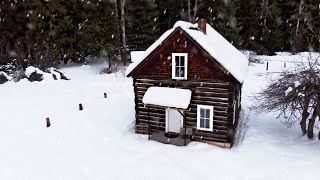 Renting A 114 Year Old Cabin During Winter