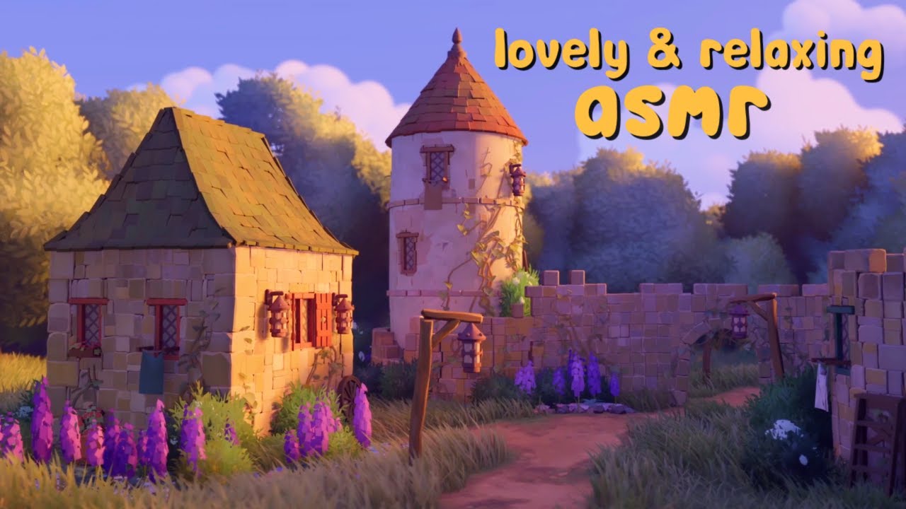 ASMR 🍃 Creating a Cozy World in Tiny Glade 🌼 Tingly Whispers