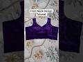 Front Neck Design💜✨️ #diy #explorepage #foryou #fyp #design #fashion #trending #viral #reels #love