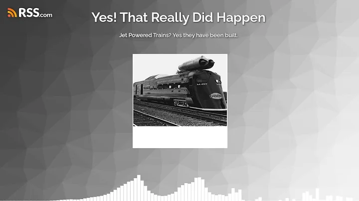 Jet Powered Trains? Yes they have been built.