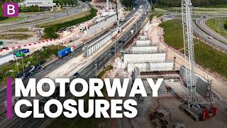 Weekend motorway closures caused by HS2 works are set to hit travellers