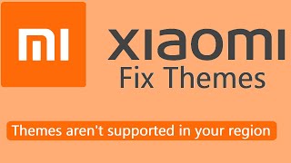 How To Fix Themes In Xiaomi Mi Mobiles Redmi 5 By Computertech