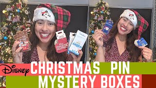 Disney Parks Christmas Mystery Pin Boxes - Hot Cocoa, Stocking Stuffers, Tiny Kingdom + more