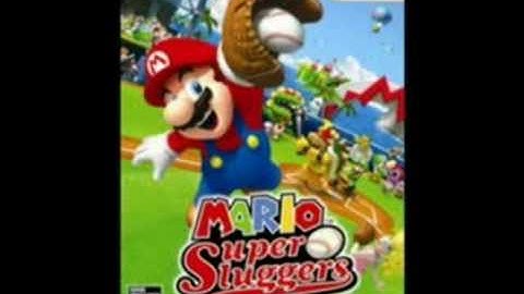 Mario Super Sluggers Music - Title Screen