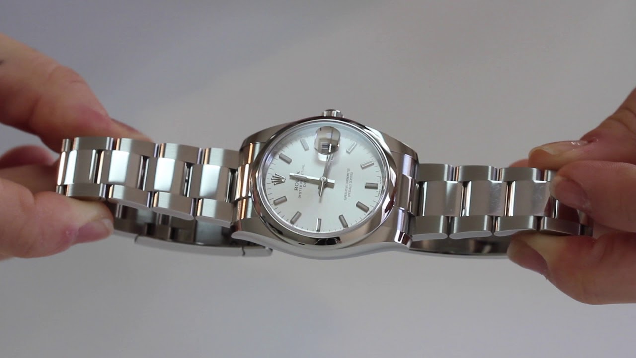 Rolex Date 1150 Full Set 16 Youtube
