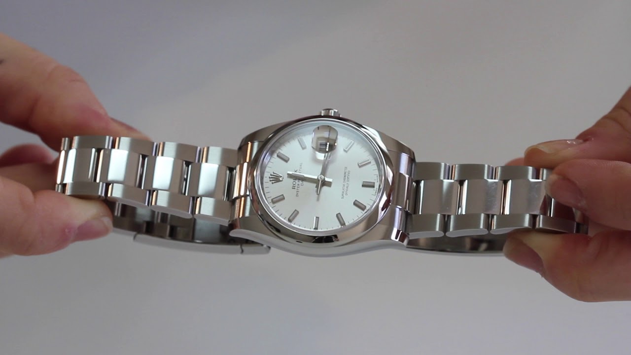 Rolex Date 115200 Full set 2016 - YouTube