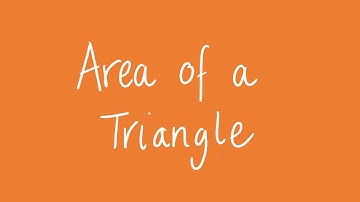 Area of a triangle | Unit 3 and 4 VCE Further Maths
