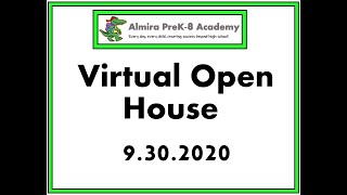 Almira Virtual Open House 9.30.2020