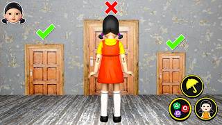 SQUID GAME vs Secret Doors | 3D Animation Story