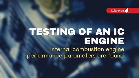 Problem solved in performance of an IC engine