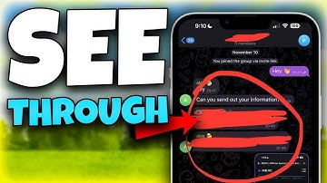 How to See Through Red Marker on iPhone ✅ EASY TUTORIAL