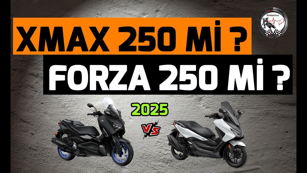 xmax 250 mi yoksa forza 250 mi? #xmax250 #forza250 #motobolisma