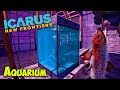 Icarus New Frontiers #14 - Большой АКВАРИУМ - Рыбалка