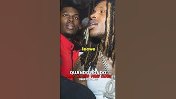 Quando Rondo Tried To Snatch King Vons O Block Chain #kingvon #rap #drill