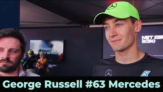 Information F1 2023 British GP George Russell Post Race Interview Guide