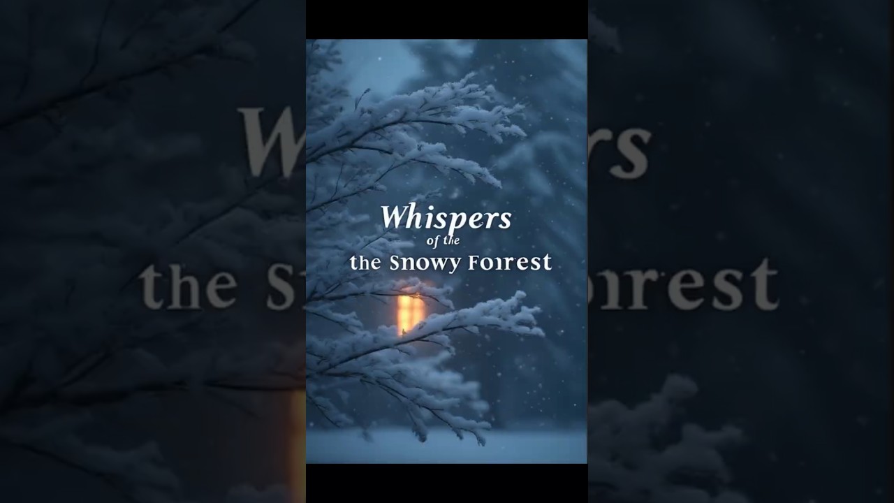 “Whispers of the Snowy Forest: Where Winter Holds Its Breath”