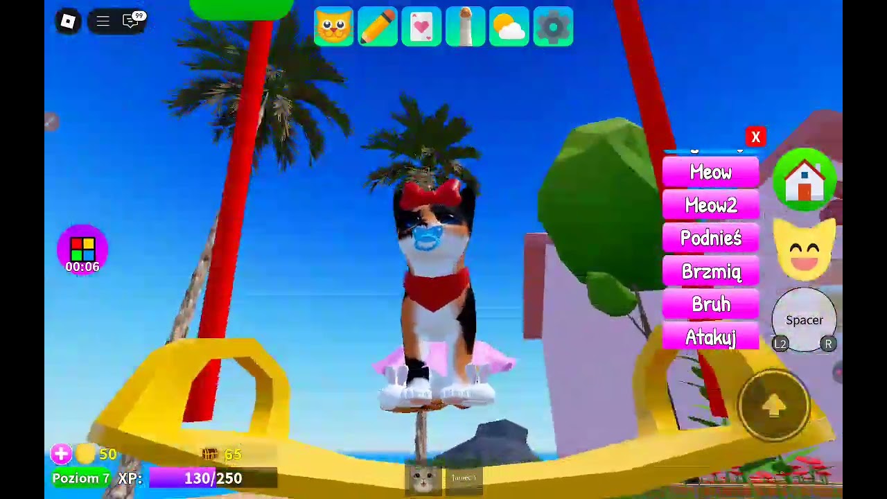 Jak wyglądał dzień małego kotka w Roblox🐱.