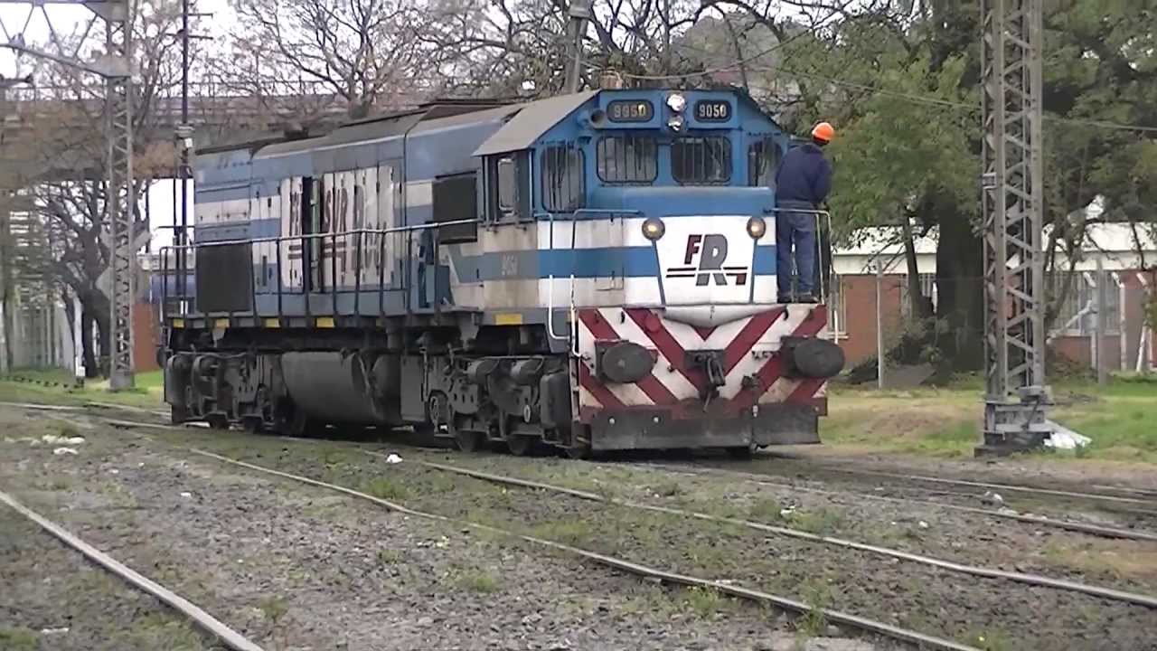 GT-22 9050 DE FERROSUR MANIOBRANDO EN KILO 5 - YouTube
