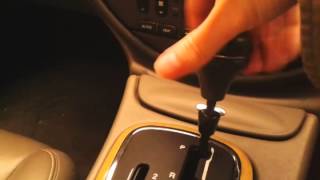 Changing Jaguar S-Type gear knob, automatic