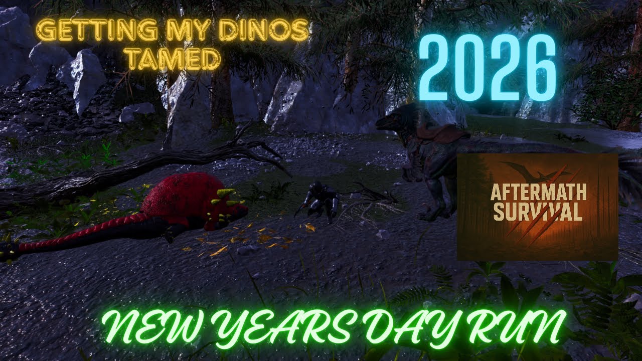 ARK Survival Ascended New Year’s Day Grind | Taming & Progression