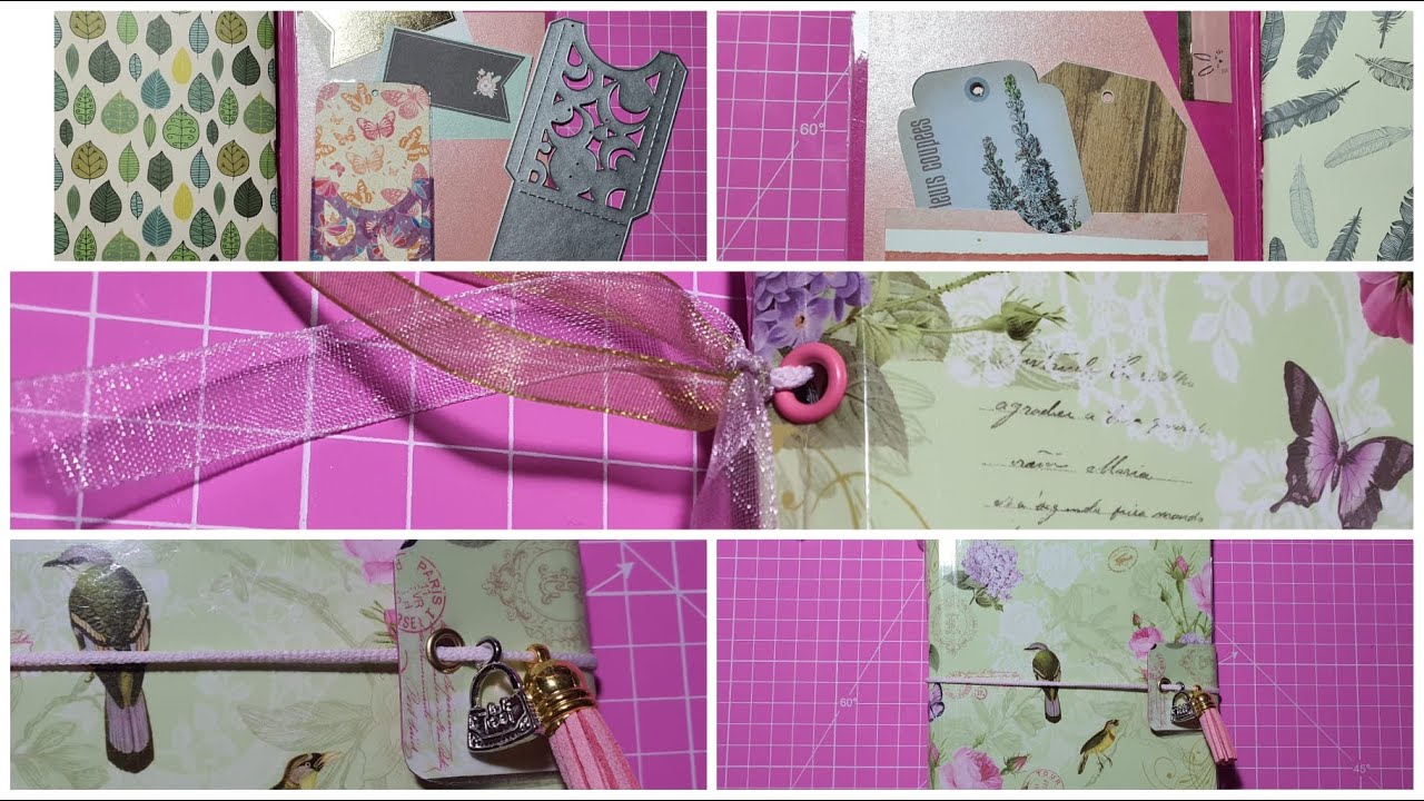 Tutorial cuaderno de viaje Estilo Midori - YouTube