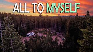 Off Grid Living Deep In Oregon's Forests - Boondocking Alone