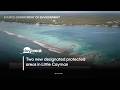 Two new designated protected areas in Little Cayman