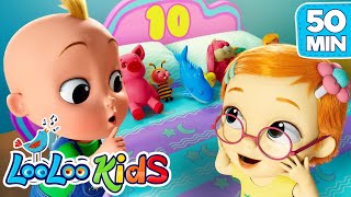 Ten in a Bed  KIDS SONGS | LooLoo KIDS Nursery Rhymes and Children`s Songs