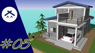 (7x12.5 Meters) Small House Design Idea with 3 bedrooms