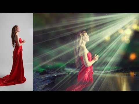 light beams effect photo manipulation | photoshop tutorial cs/cc light beams effect photo manipulation | photoshop tutorial cs/cc