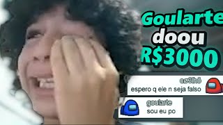 entraram na live desse menino fingindo que era eu... então eu fiz uma surpresa.