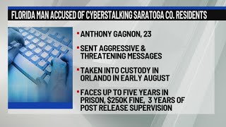 Florida man accused of cyberstalking Saratoga County residents
