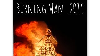Burning Man 2019 - Temple and Man Burn