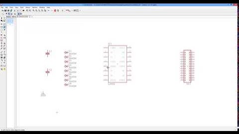 EAGLE CAD Tutorial Part 1 Schematic Design